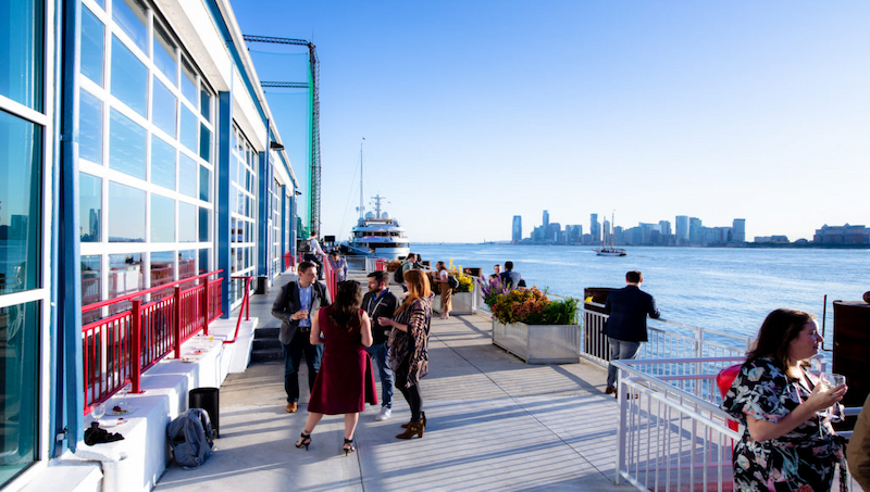 Stylish event location with flexible layout options for professional gatherings Pier Sixty