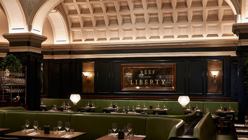 Spacious location with dynamic setups perfect for team-building exercises hawksmoor dining room