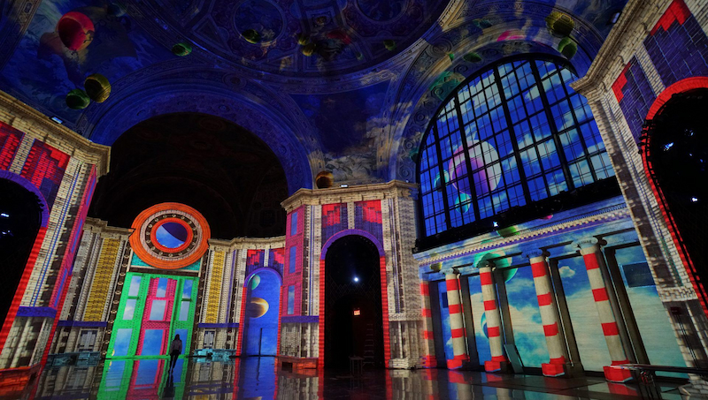 Cipriani 25 Immersive Experience and Projection Mapping on Broadway NYC