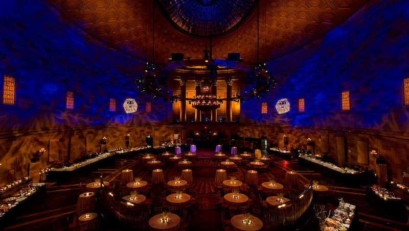Best Venue in NYC, Gala set up
