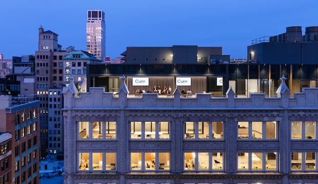 Cure Rooftop Terrace Education Centre with a View, Cure
