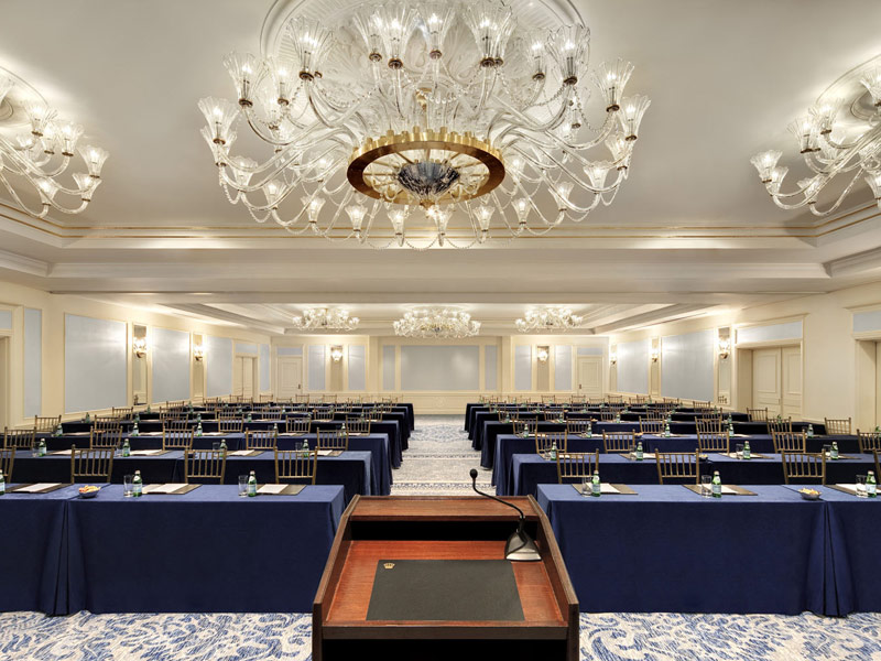 Classroom style meeting room at Palace New York