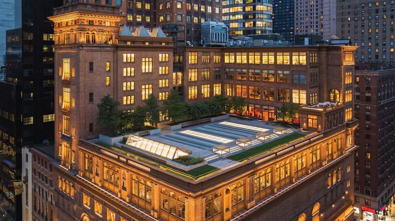Carnegie Hall outdoor Terrace