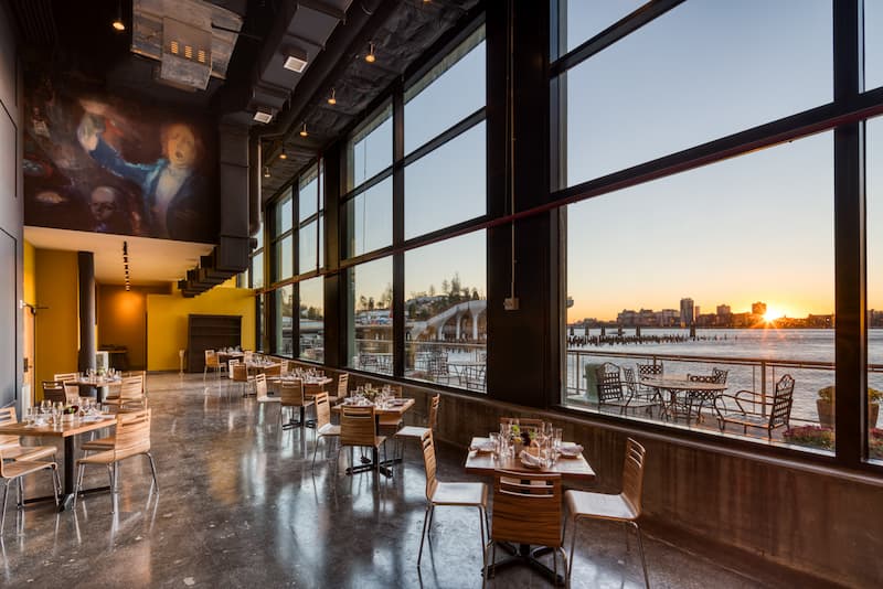 City Winery at 57 Chelsea Pier Venue with a view