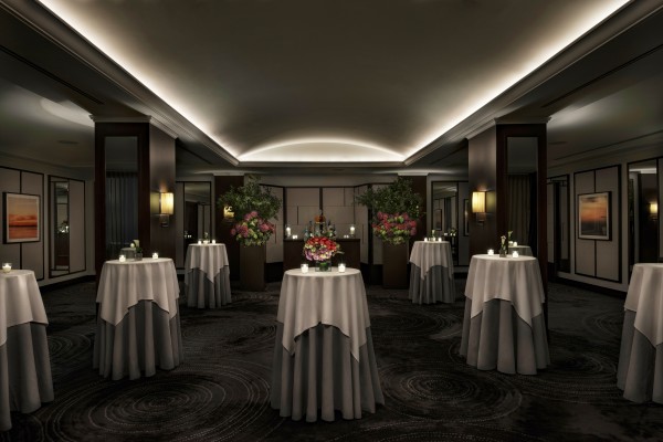 Venue finding nyc Daniel's Private Dining Room- Cocktail Tables