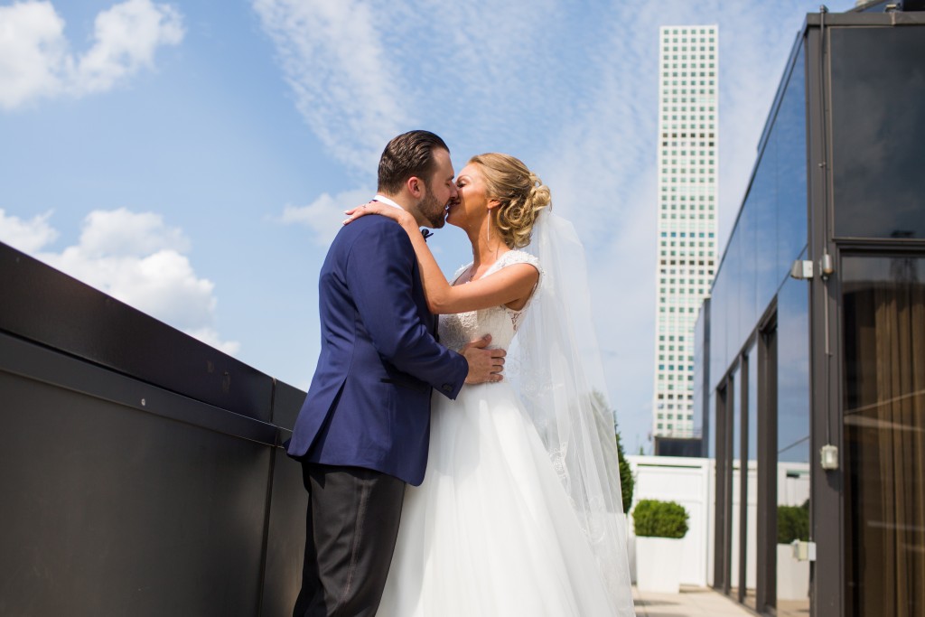 Event company nyc Anastasia & Serge on the rooftop