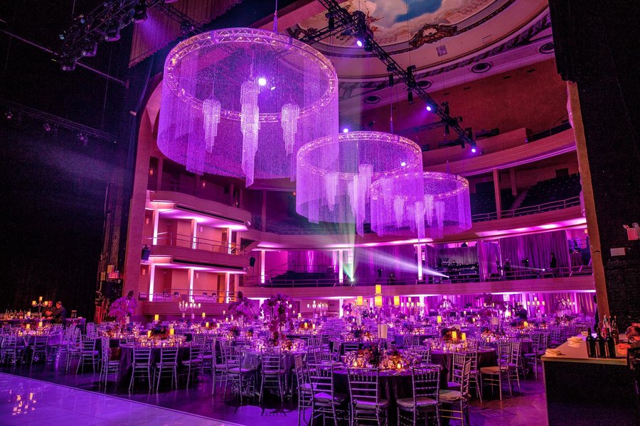 A Gala setup at the Hammerstein Ballroom