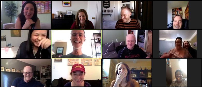 Virtual team gathering, image by Watson Adventures